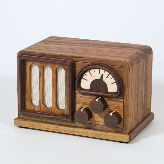 調子の悪いラジオ からくり箱 Web Shop からくり創作研究会